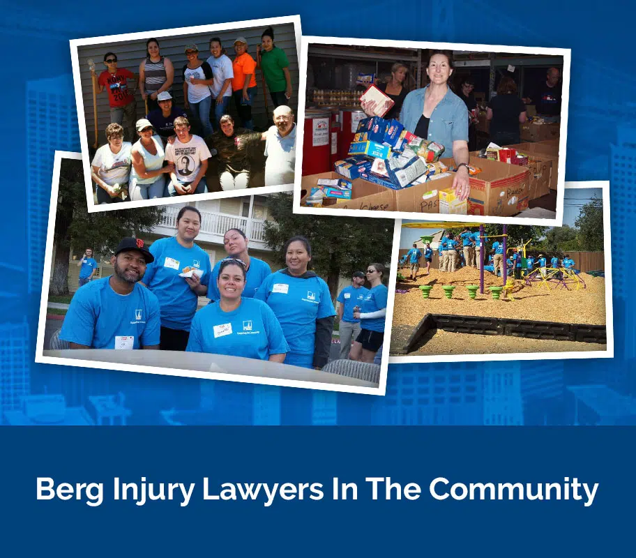 Berg Injury Lawyers in the Community