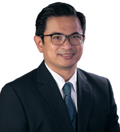 a man in a suit and tie